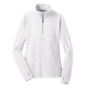 Women's Port Authority&reg; Microfleece Half Zip Pullover Jacket - Embroidery Personalization Available