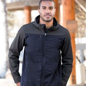 Men's Port Authority&reg; Hooded Soft Shell Jacket - Embroidery Personalization Available