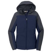 Women's Port Authority&reg; Hooded Soft Shell Jacket - Embroidery Personalization Available