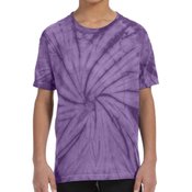 Heavy 100% Cotton 5-oz. Youth Fully Custom Tie-Dye T-Shirt