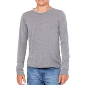 Bella + Canvas&reg; Youth Jersey Long-Sleeve T-Shirt - Personalization Available