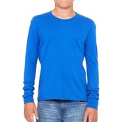 Bella + Canvas&reg; Youth Jersey Long-Sleeve T-Shirt - Personalization Available