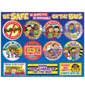 Be Safe, Be Respectful Be Responsible On The Bus Grades 2-5 Value Kit