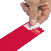 I Elect To Be Drug Free Self Stick Red Ribbon