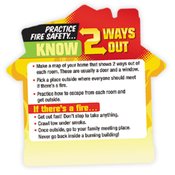 Fire Escape Plan/Know 2 Ways Out 900-Piece Open House Kit