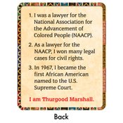 Black History Month Knowledge Cards In Full Color Box