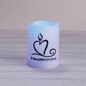 Holiday Gift-Boxed Color-Changing Flameless Candle With Remote - Personalization Available