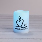 Holiday Gift-Boxed Color-Changing Flameless Candle With Remote - Personalization Available