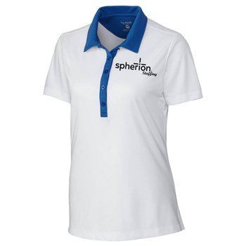 Clique® Women's Parma Colorblock Polo - Personalization Available from Positive Promotions