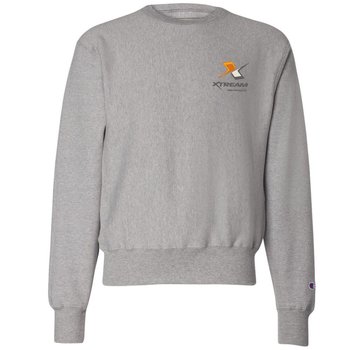 Champion® Unisex Reverse Weave Crewneck Sweatshirt - Embroidered Personalization Available from Positive Promotions