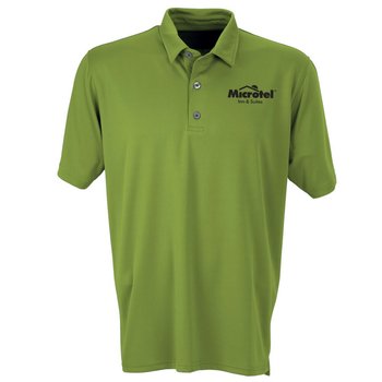 Vantage&reg; Men's Vansport Micro-Waffle Mesh Polo - Personalization Available from Positive Promotions