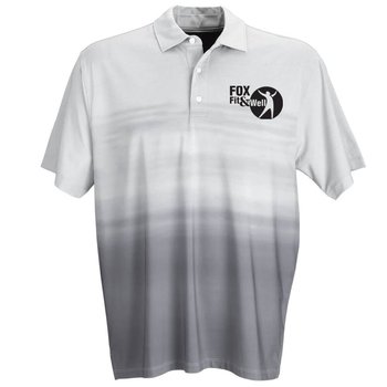 Vantage&reg; Men's Vansport Pro Ombre Point Polo - Personalization Available from Positive Promotions