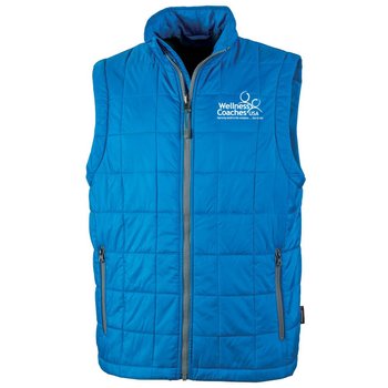 Charles River Apparel&reg; Men's Radius Quilted Vest - Embroidered Personalization Available from Positive Promotions