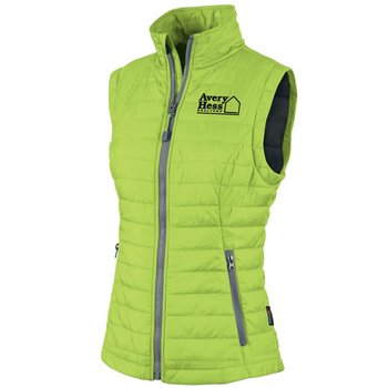 Charles River Apparel&reg; Women's Radius Quilted Vest - Embroidered Personalization Available from Positive Promotions