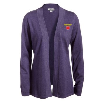 Ladies Open Cardigan Sweater - Embroidered Personalization Available from Positive Promotions
