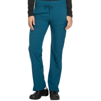 Dickies&reg; Dickies Dynamix Women's 5- Pocket Mid Rise Drawstring Scrubs Pants from Positive Promotions