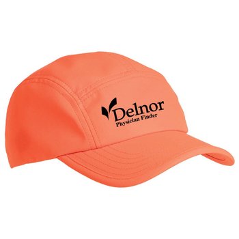 Big Accessories&reg; Pearl Performance Cap - Embroidered Personalization Available from Positive Promotions