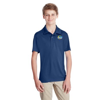 Team 365® Youth Zone Performance Polo - Embroidered Personalization Available from Positive Promotions