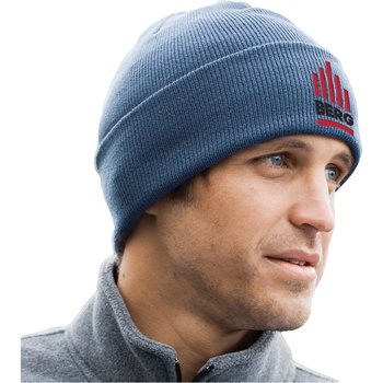 Port & Company® Knit Beanie Cap With Cuff - Embroidered Personalization Available from Positive Promotions