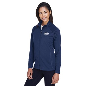 Devon & Jones® Women's Stretch Tech-Shell Compass Full-Zip Jacket - Embroidered Personalization Available from Positive Promotions