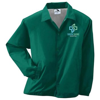 Augusta&reg; Youth Nylon Coach's Jacket - Embroidered Personalization Available from Positive Promotions