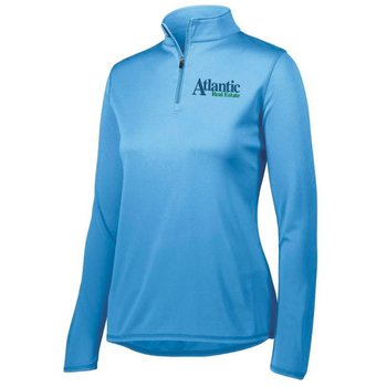 Augusta® Women's Attain Performance Quarter-Zip - Embroidered Personalization Available from Positive Promotions