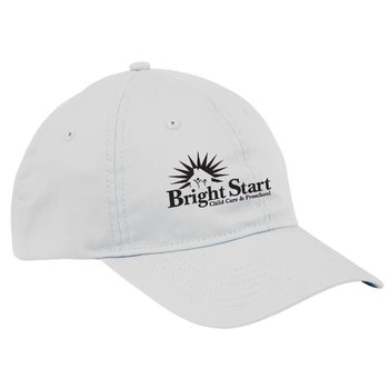 Big Accessories&reg; 6-Panel Twill Unstructured Cap - Embroidered Personalization Available from Positive Promotions