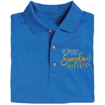 Be Someone's Sunshine Gildan&reg; DryBlend Jersey Polo - Personalization Optional from Positive Promotions