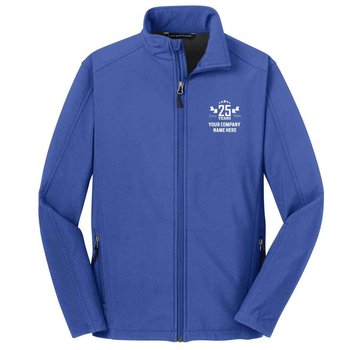25th Anniversary Port Authority&reg; Men's Core Soft Shell Jacket - Personalization Available from Positive Promotions