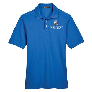 Harriton® Men's Easy Blend Polo - Embroidered Personalization Available from Positive Promotions