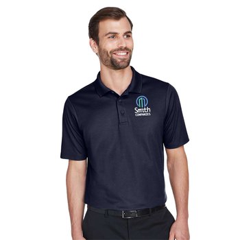 Devon & Jones® Men's Crownlux Performance Plaited Polo - Embroidered Personalization Available from Positive Promotions