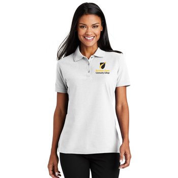 Port Authority&reg; Women's Stain-Resistant Polo - Embroidered Personalization Available from Positive Promotions