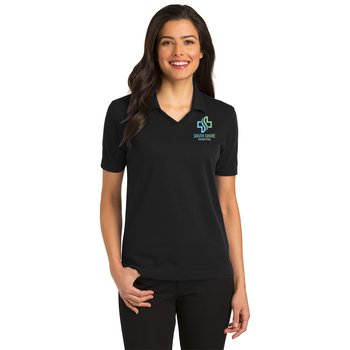 Port Authority&reg; Women's Rapid Dry&trade; Polo - Embroidered Personalization Available from Positive Promotions