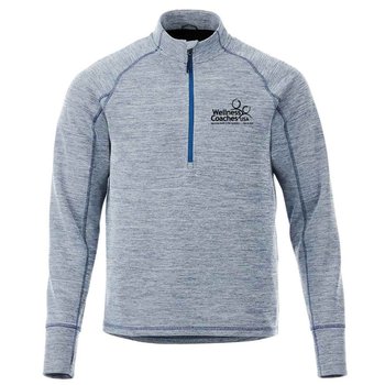 Elevate&reg; Men's Crane Knit Half-Zip - Embroidered Personalization Available from Positive Promotions