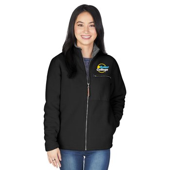 Charles River&reg; Women's Jamestown Fleece Jacket -Embroidered Personalization Available from Positive Promotions