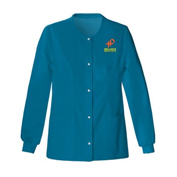 Cherokee® Women's Luxe Snap-Front Warm-Up Jacket - Embroidered Personalization Available from Positive Promotions