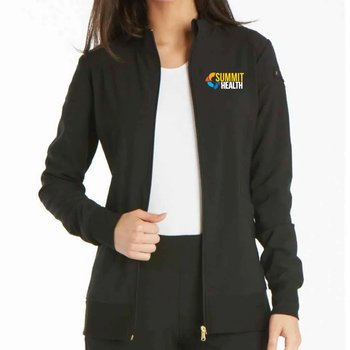Cherokee® Women's iFlex Zip Front Warm-Up Jacket - Embroidered Personalization Available from Positive Promotions