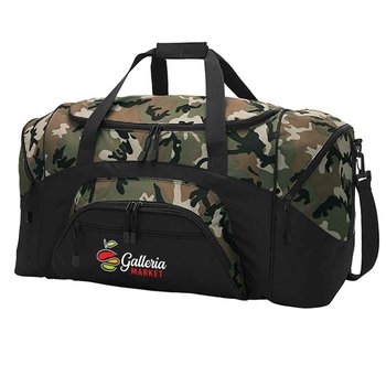 Port Authority&reg; Standard Colorblock Sport Duffel - Personalization Available from Positive Promotions