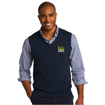 Port Authority&reg; Sweater Vest - Embroidered Personalization Available from Positive Promotions