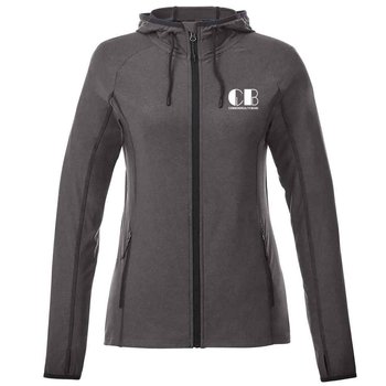 Elevate&reg; Women's Kaiser Knit Jacket - Heat Transfer Personalization Available from Positive Promotions