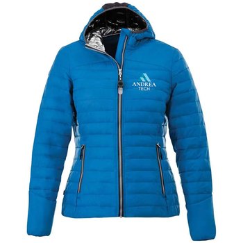 Elevate&reg; Women's Silverton Packable Insulated Jacket - Heat Transfer Personalization Available from Positive Promotions
