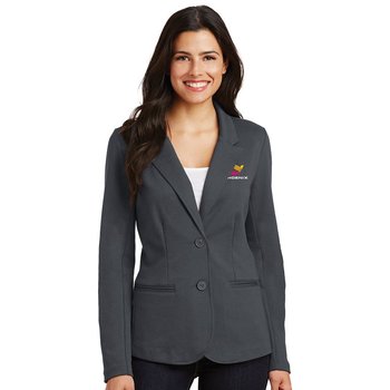 Port Authority&reg; Ladies Knit Blazer - Embroidered Personalization Available from Positive Promotions