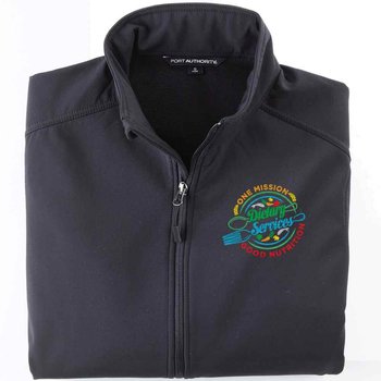 Dietary Services: One Mission, Good Nutrition Port Authority&reg; Core Soft Shell Jacket - Personalization Optional from Positive Promotions