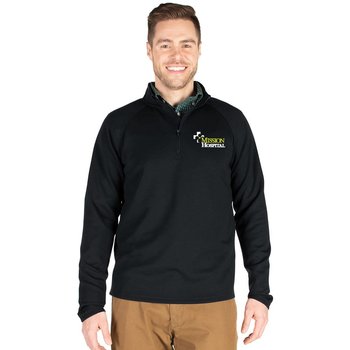 Charles River Apparel Men's Seaport Quarter Zip Sweater - Embroidered Personalization Available from Positive Promotions