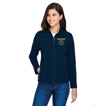 Core 365&trade; Women's Cruise Two-Layer Fleece Bonded Soft Shell Jacket - Embroidered Personalization Available from Positive Promotions