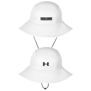 under armour white bucket hat