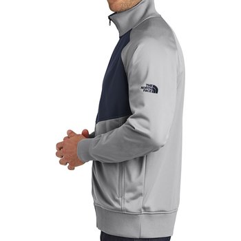 north face tech full zip fleece jacket