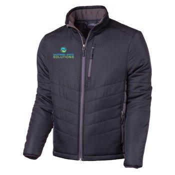 Fossa Apparel® Men's Stratus Puffer Jacket - Embroidered Personalization Available from Positive Promotions