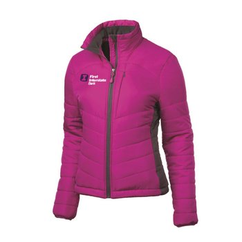 Fossa Apparel&reg; Women's Stratus Puffer Jacket - Embroidered Personalization Available from Positive Promotions