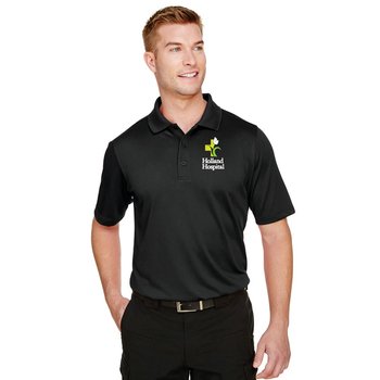 Harriton&reg; Men's Advantage Snag Protection Plus IL Polo - Embroidered Personalization Available from Positive Promotions